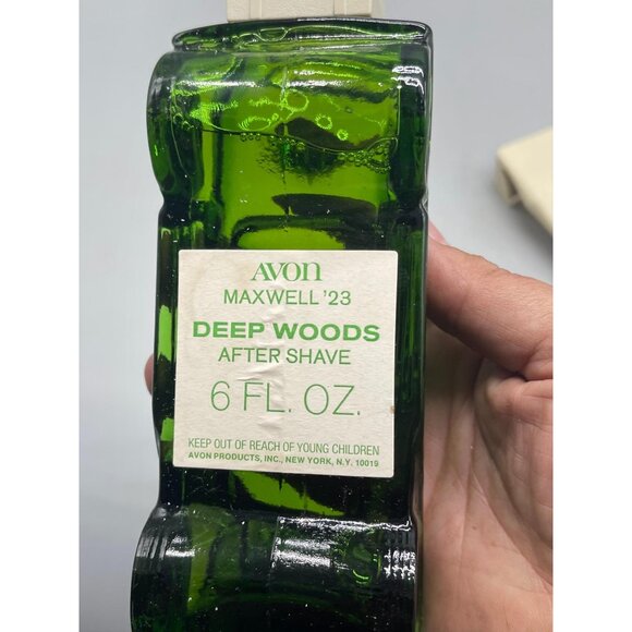 Vintage avon station wagon after shave wild country brown green 6fl oz READ - Picture 8 of 9